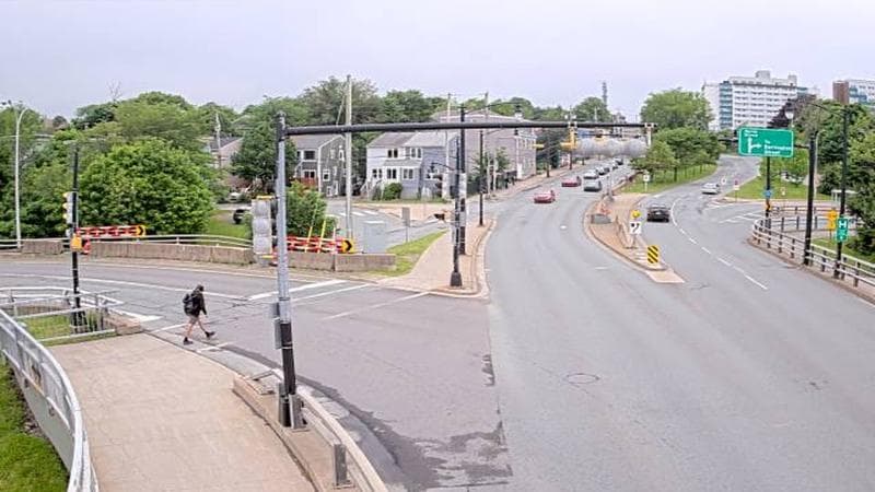 Mac Donald Bridge - Dartmouth bound