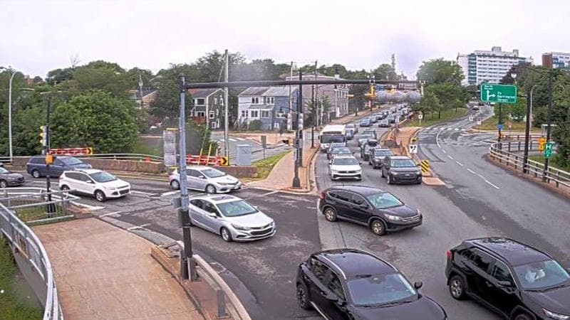 Mac Donald Bridge - Dartmouth bound