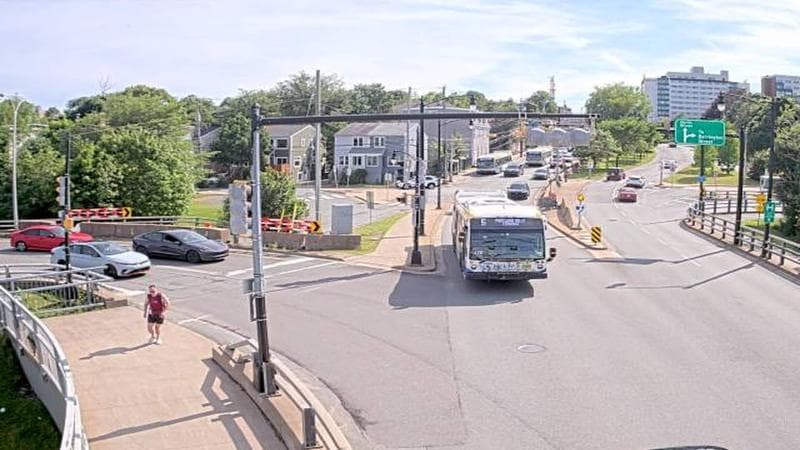 Mac Donald Bridge - Dartmouth bound