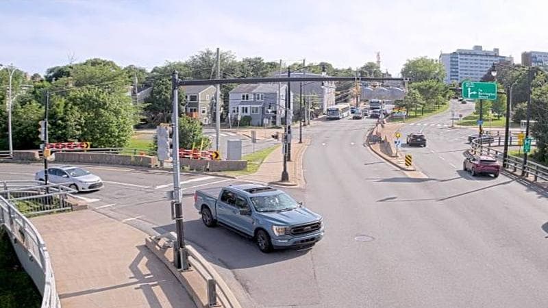 Mac Donald Bridge - Dartmouth bound