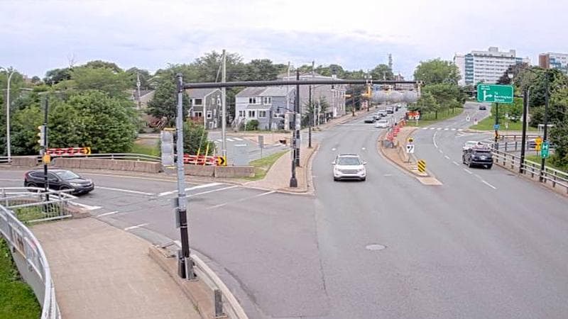 Mac Donald Bridge - Dartmouth bound