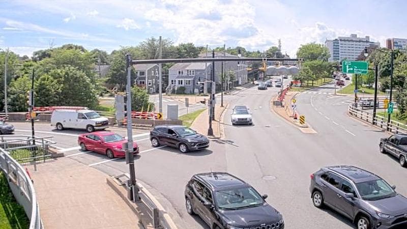 Mac Donald Bridge - Dartmouth bound