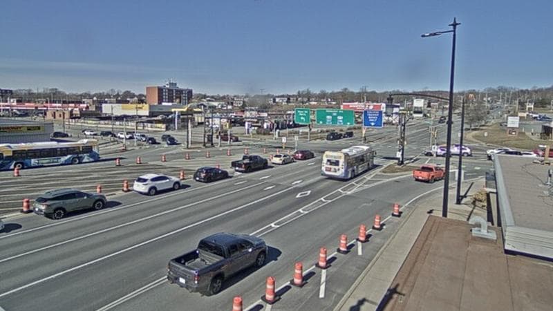 Macdonald Bridge - Halifax bound