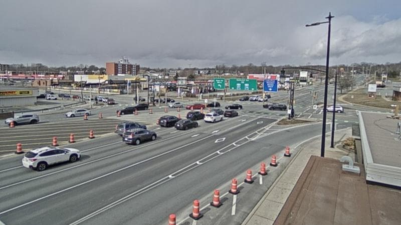 Macdonald Bridge - Halifax bound