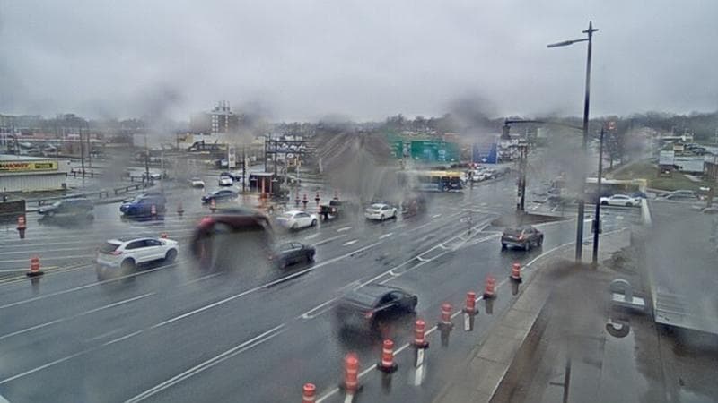 Macdonald Bridge - Halifax bound