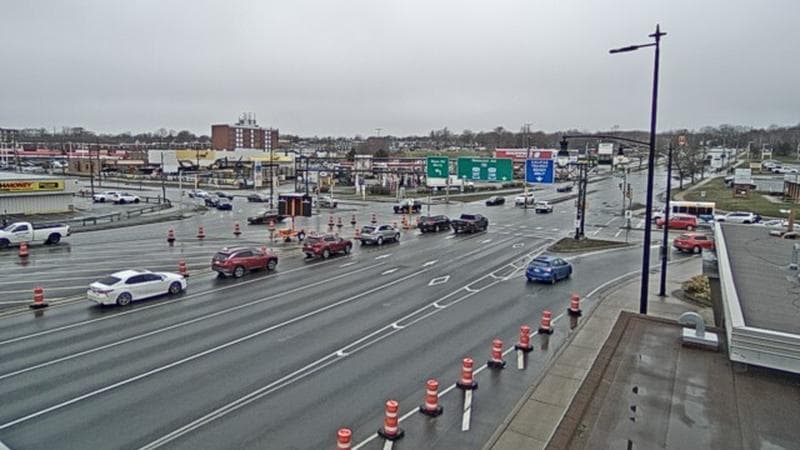 Macdonald Bridge - Halifax bound