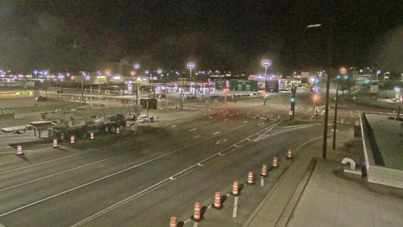 Macdonald Bridge - Halifax bound