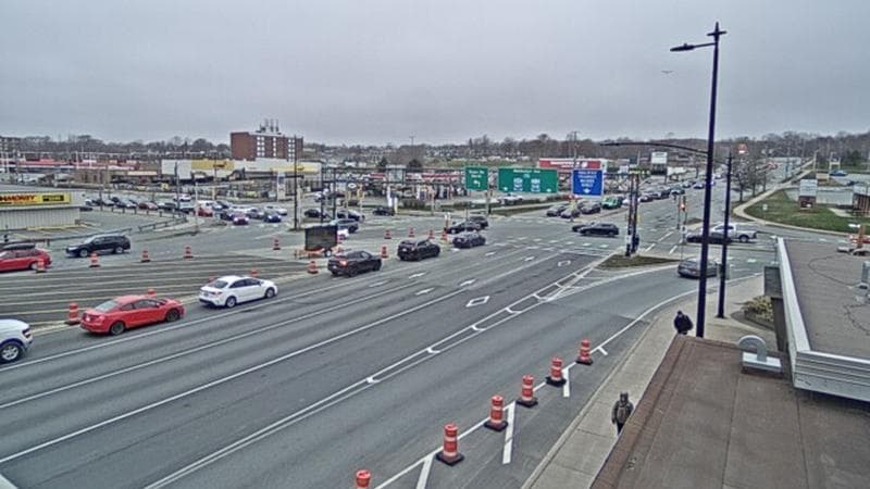 Macdonald Bridge - Halifax bound