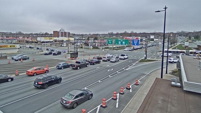 Macdonald Bridge - Halifax bound