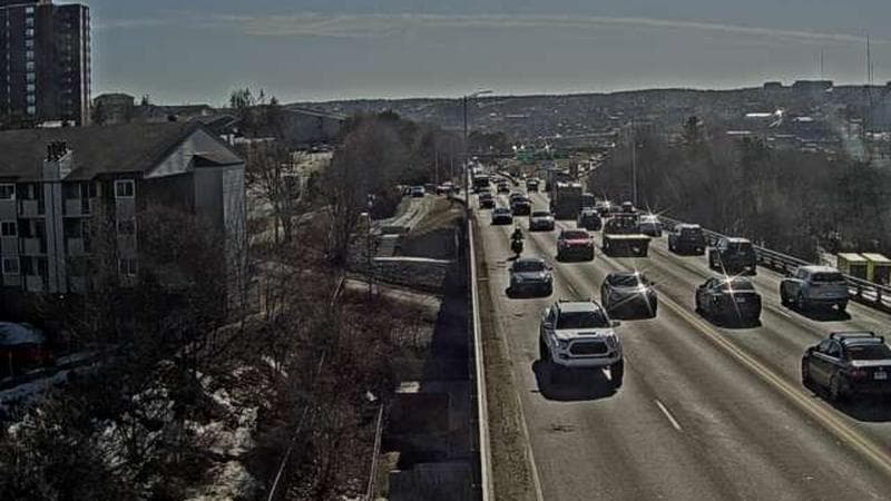 MacKay Bridge - Dartmouth bound